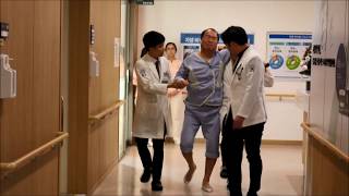 평촌자생한의원 척추수술 후 디스크 재발 환자 치료영상