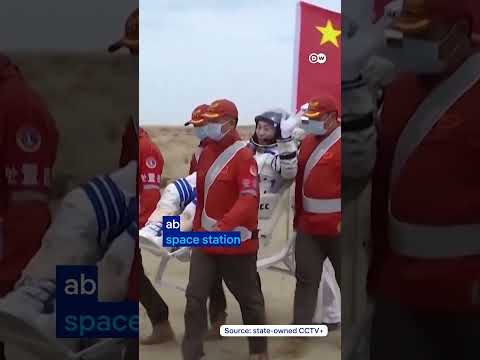 China’s Shenzhou-19 taikonauts return from space | DW News