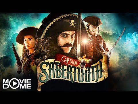 Captain Sabertooth - (family adventure movies with pirates) - Full Movie