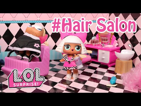 LOL Surprise Hair Goals | Hairvibes Hair Salon Stop Motion✂💇