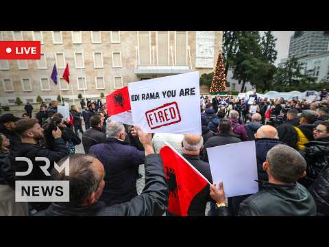 LIVE: Anti-Government Protests Continue in Tirana as Students Gather | AM1F
