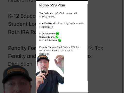 The College Investor | Idaho 529 Plan Rules and Tax Deductions