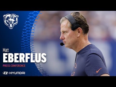 Matt Eberflus provides week 1 updates | Chicago Bears video clip