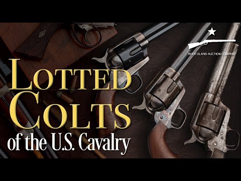 Lotted Colts of the U.S. Cavalry