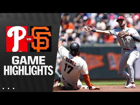 Phillies vs. Giants Game Highlights (7/9/25) | MLB Highlights