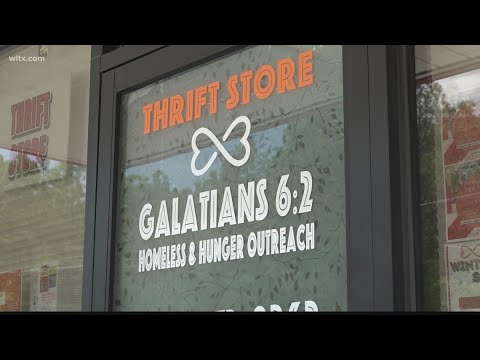 Galatians 6:2 Blessing Store asking for donations during Midlands Gives