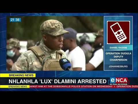 Nhlanhla 'Lux' Dlamini arrested