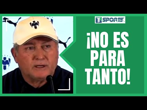 Víctor Manuel Vucetich BROMEÓ sobre a ‘CRISIS’ en Rayados de Monterrey por DOS DERROTAS CONSECUTIVAS