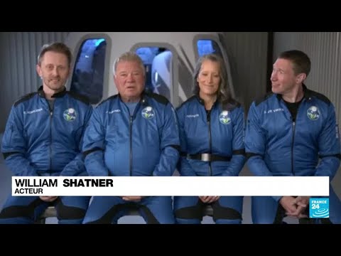 Course à l'espace : une nouvelle fusée a décollé, avec William Shatner à son bord