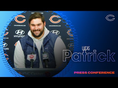 Lucas Patrick introductory press conference | Chicago Bears video clip