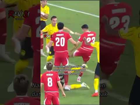 Orang dalam FIFA sebut gol Justin Hubner seharusnya sah, ini alasannya!