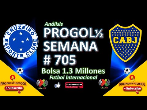 Progol Media Semana # 705 Bolsa Inicial de 1.3 MILLONES