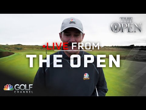 Johnson Wagner before bunker beauty on 8: 'Not gonna be pretty' | Live From The Open | Golf Channel