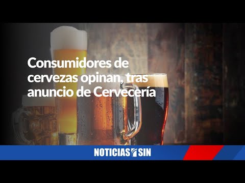 Reacciones de consumidores de cerveza ante escasez