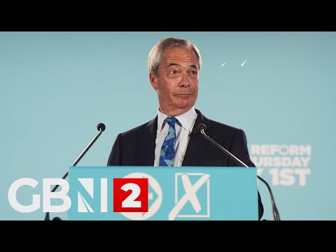 WATCH LIVE: Reform UK leader Nigel Farage speaks at a press conference in London