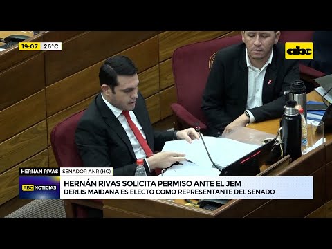 Hernán Rivas solicita permiso ante el JEM