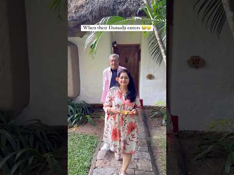 Damadji 😜🤣 #cute #husbandwife #couple #funny #comedy #desi #relatable #couplegoals #indianparents