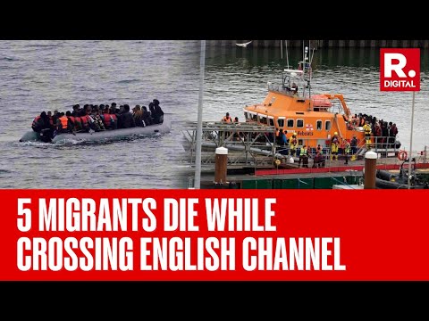 Five Migrants Die While Crossing The Busy English Channel Hours After UK Passes Rwanda Policy