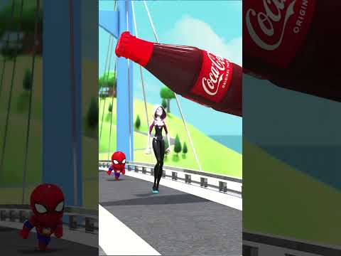 Strange Crazy Cars vs Spinning Coca Cola Zero #012