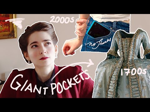 Video: Women's Pockets Weren't Always a Complete Disgrace | A Brief History: England, 15th c - 21st c
