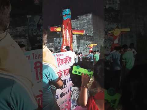 🌹Dussehra mela || Ravan Dahan Haridwar #ravan #ravandahan #ludhiana #shorts #song #viral