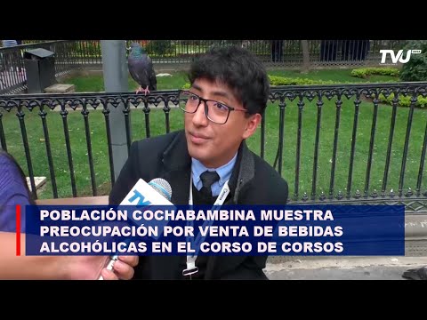 Población cochabambina muestra preocupación por venta de bebidas alcohólicas en el Corso de Corsos