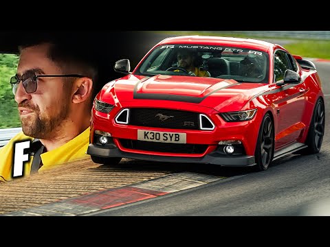 NO BRAKES! Close Call in Ford Mustang // Nürburgring