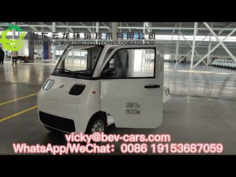 eec l7e electric vehicle electric cargo car electric pickup truck from Yunlong Motors