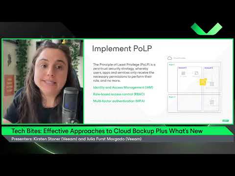 Effective Approaches to Cloud Backup Plus What's New from Veeam