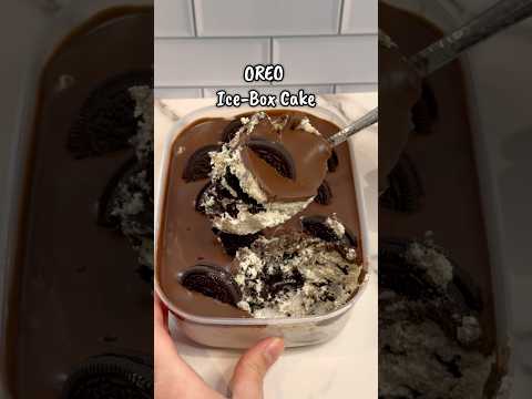 Day 5/7 | OREO Ice-Box Cake ❄️🍪