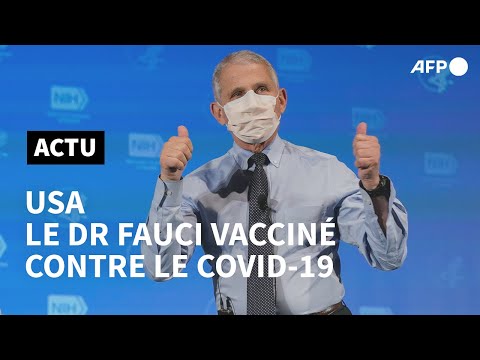 Le Dr Fauci, conseiller de Trump et Biden, vacciné contre le Covid | AFP