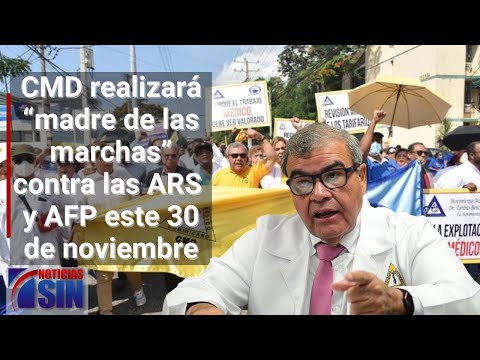 CMD realizará marcha en contra ARS y AFP