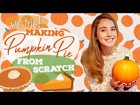 We Tried Making a Pumpkin Pie from Scratch | Whole Pumpkin into Pumpkin Pie | Allrecipes