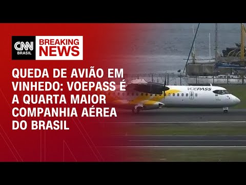 Queda de avião em Vinhedo: Voepass é a quarta maior companhia aérea do Brasil | CNN NEWSROOM