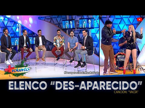 Parte del elenco y video oficial de "DES-APARECIDO"  -  MAS ROBERTO