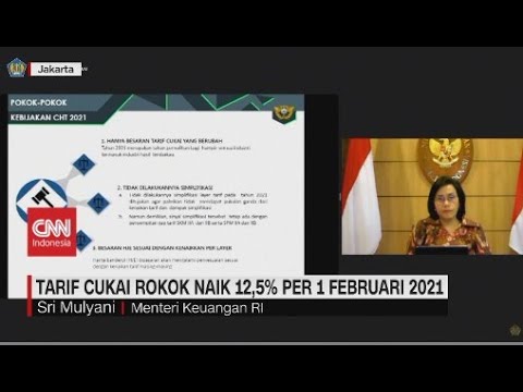 Tarif Cukai Rokok Naik 12,5% per 1 Februari 2021
