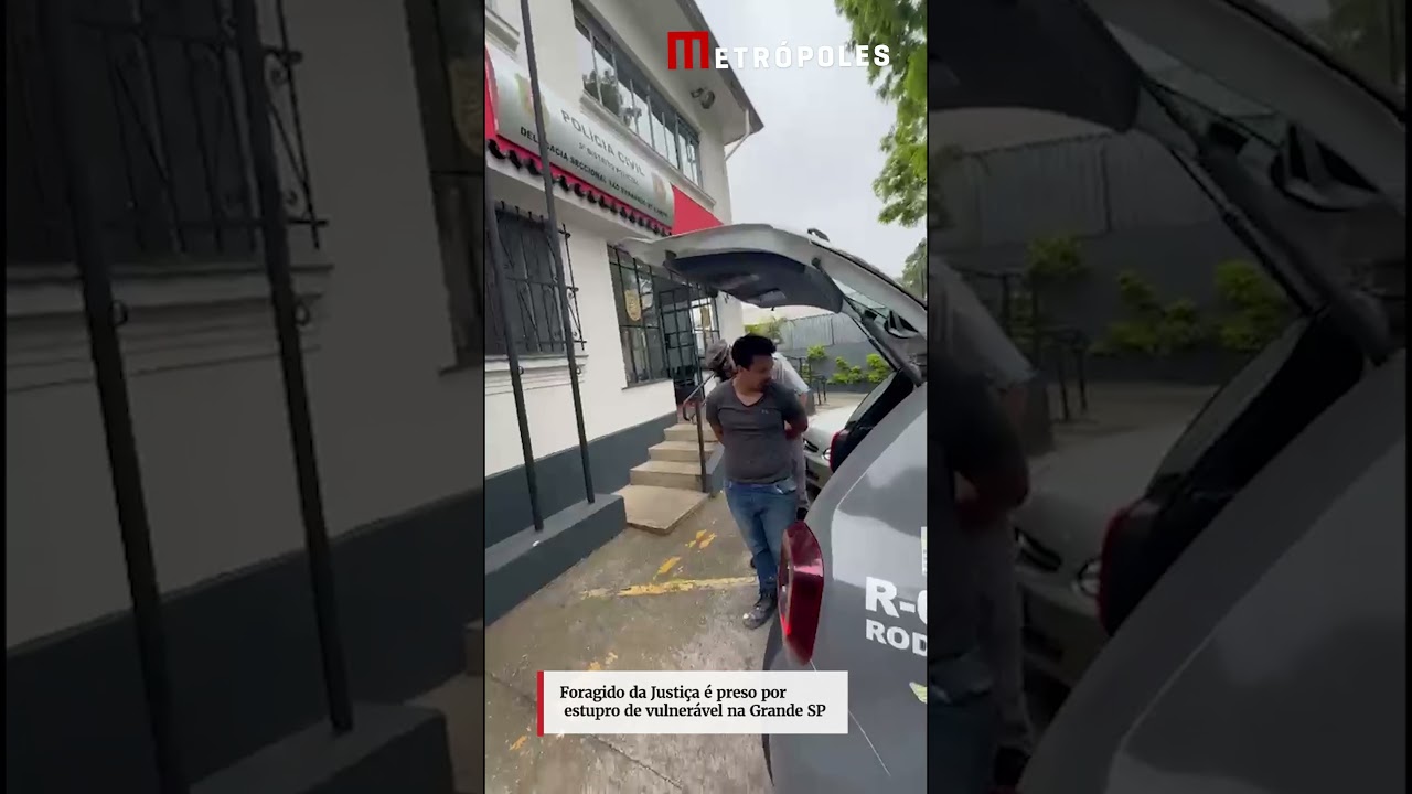 Foragido da Justiça é preso por estupro de vulnerável na Grande SP
