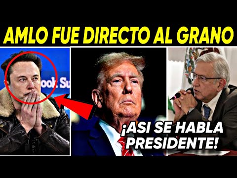 ULTIMA HORA ¡AMLO FUE DIRECTO AL GRANO! ENVIA CONTUNDENTE MENSAJE A TRUMP