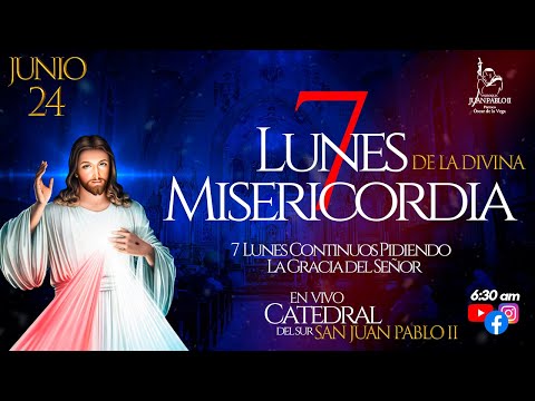 EN VIVO LUNES DE LA DIVINA MISERICORDIA 7 LUNES CONTINUOS SANTA MISA,ROSARIO Y CORONILLA