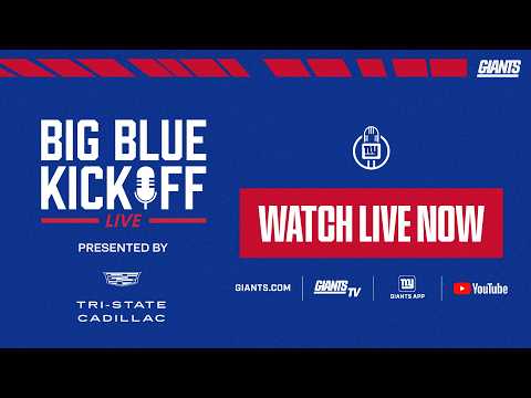 🔴 <strong>LIVE</strong>: Big Blue Kickoff <strong>Live</strong> 9/18 | <strong>New</strong> York Giants