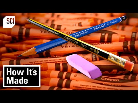 Crayons, Pencils, Highlighters, & Other Writing Utensils | How It’s Made | Science Channel