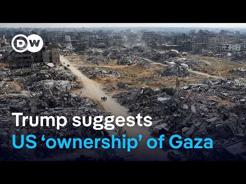 Trump faces international backlash over Gaza remarks | DW News