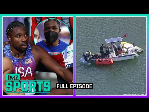 Noah Lyles Runs 200-Meter With Covid At Olympics, Earns Bronze Medal | TMZ Sports Full Ep - 8/8/24