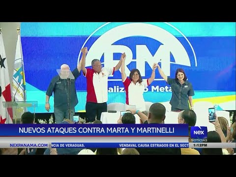 Nuevos ataques contra Marta Linares y Ricardo Martinelli