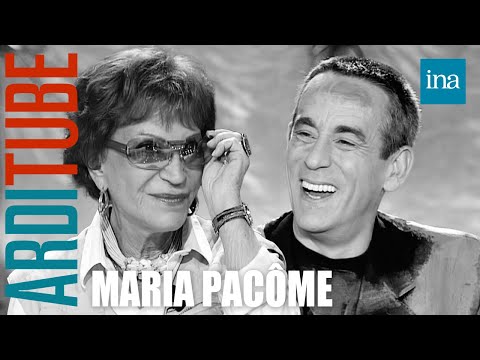Maria Pacôme, reine du théâtre chez Thierry Ardisson | INA Arditube