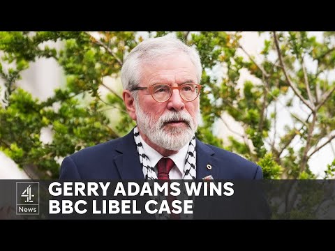 Former Sinn Fein leader awarded £84k in libel case against BBC