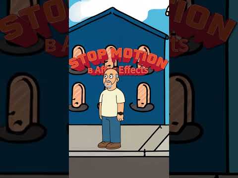 Stop Motion в After Effects #motiongraphics #animation #tutorial #aftereffects