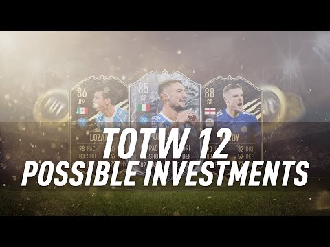 TOTW 12 AND POSSIBLE MASS INVESTMENTS