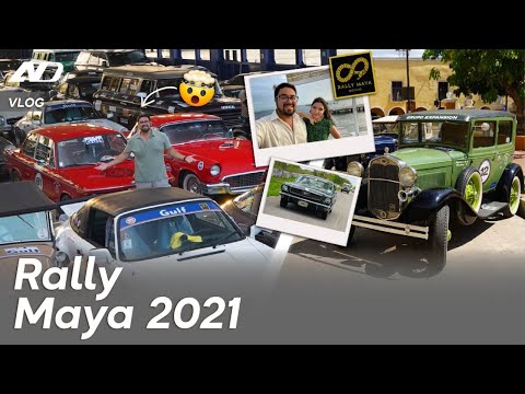 Acompañamos a más de 100 autos antiguos por el Caribe mexicano - Rally Maya 2021 | Vlog