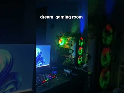 🥰මේ වගේ gaming room එකක් හදන්න හීන තියෙන අය ඉන්නවද🤗🤩🥺#gamingroom #trending #gaming #edit #gamingpc